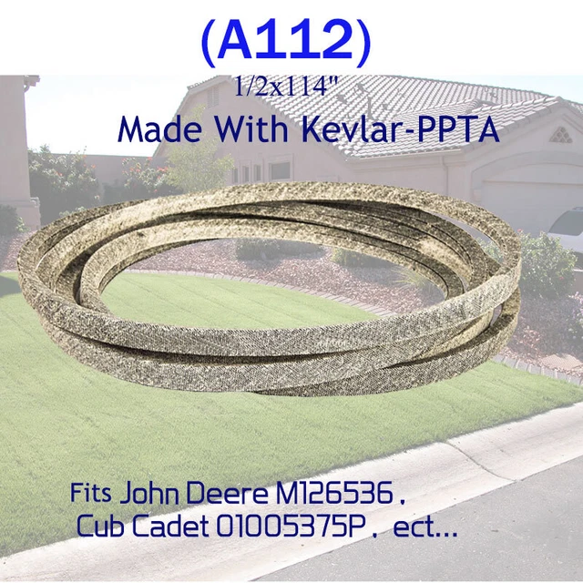 Cinghia trattorino rasaerba fatta con KEVLAR 4L 680094 1/2x94 12,7x