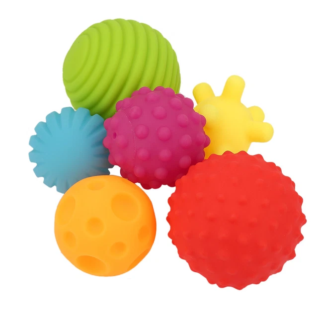 Baby Sensory Ball Textured Multi Ball Set Premium ABS Material Home For Boys