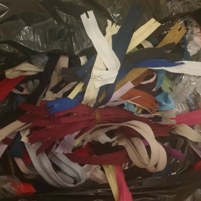 100 Asso Zips Job Lot, Bundle, Clearance