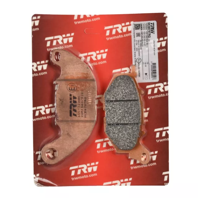 Bremsbelag TRW Sinter Racing ABE Yamaha X-Max 300 ABS SH131 18-20 vorne