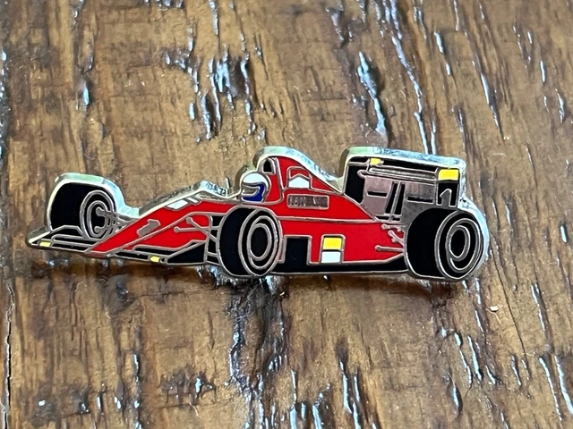 Lot De 2 Pin's F1 Jean Alesi 1991 - Casque Marlboro Ferrari - Formule 1