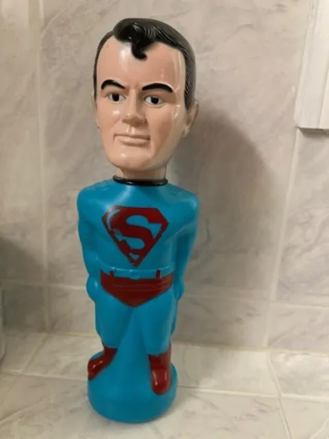 Vintage 1965 Palmolive Soaky Superman  Bottle