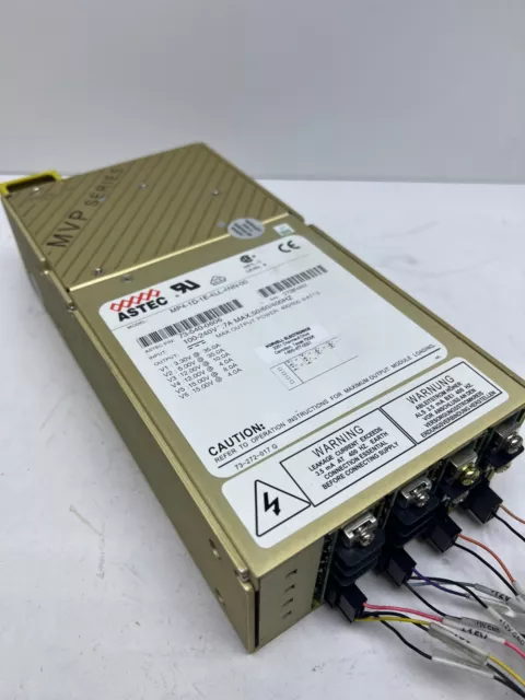 Astec MVP Series MP4-1D-1E-4LL-4NN-00 Modular Power Supply 3.3, 5, 12, 15 V Out