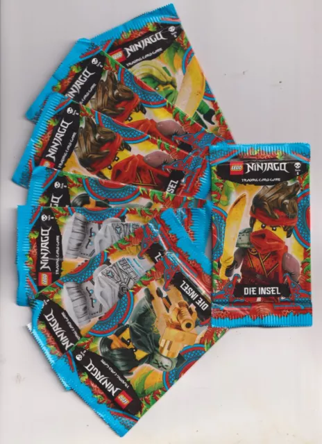 Lego Ninjago Serie 6 Die Insel  TCG 25 Pack Booster =125 Sammelkarten