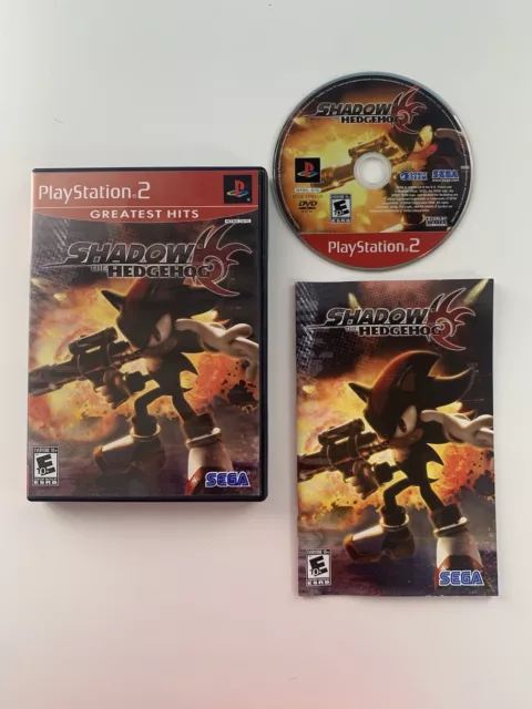 Shadow the Hedgehog (Sony PlayStation 2 PS2, 2005) ☆Complete In Box  W/Manual 10086630879