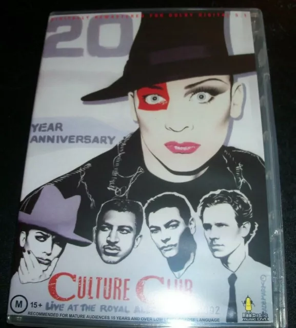 Culture Club ‎– Live At The Royal Albert Hall 2002 (Australia All Region) DVD