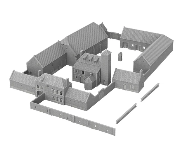 LE MOULIN DE LIGNY FLEURUS WATERLOO - 3D PRINTED Décor Wargame Terrain Napoleon EUR 5,00 - FR