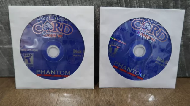 REEL DEAL CARD Games '09 (PC, 2008) loose $5.90 - PicClick