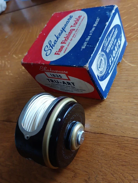 Moulinet à Mouche SILVERSTONE 34 Avec Soie Naturelle - Pêche à La Truite En Rivière