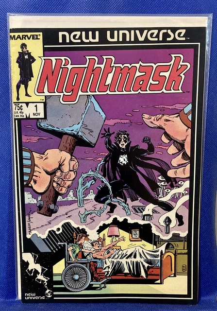 Marvel New Universe Nightmask Vol 1 No 1 November 1986 The Awakening Comic Book
