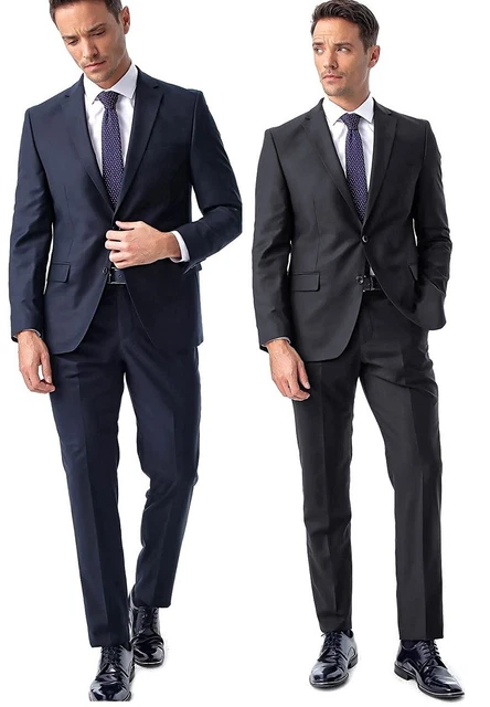 Abito da uomo elegante slim fit cerimonia festa cocktail -