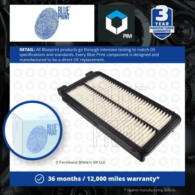 Air Filter fits SSANGYONG KORANDO CK 2.2D 2015 on Blue Print 2314034200 Quality