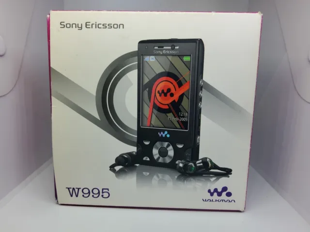 Sony Ericsson W995 IMBALLO ORIGINALE Progressive Black o2