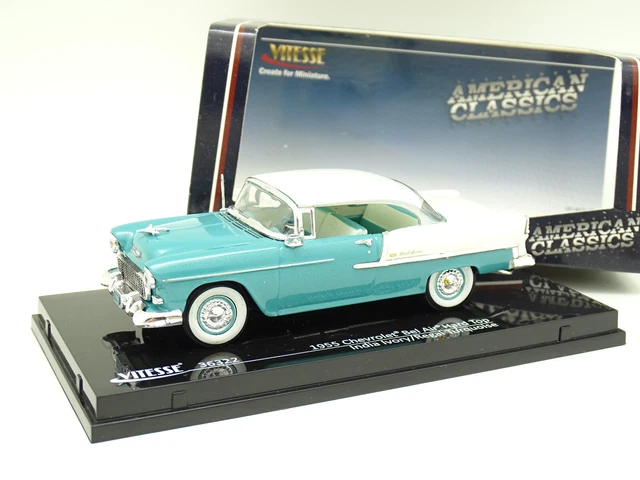 Vitesse 1/43 - Chevrolet Bel Air Hard Top Turquoise 1955