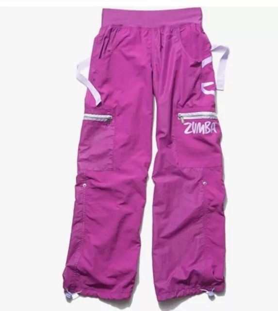 Zumba Wonder Cargo Pants. Pink. XL