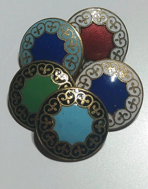lot de 2 boutons anciens ( 013