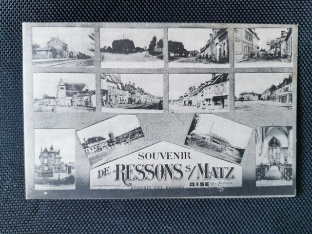 CPA 60 Souvenir de RESSONS MATZ