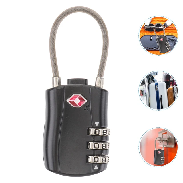 Bagaglio lucchetto da viaggio lucchetto con tenda lucchetto bagagli password viaggi dipendenti