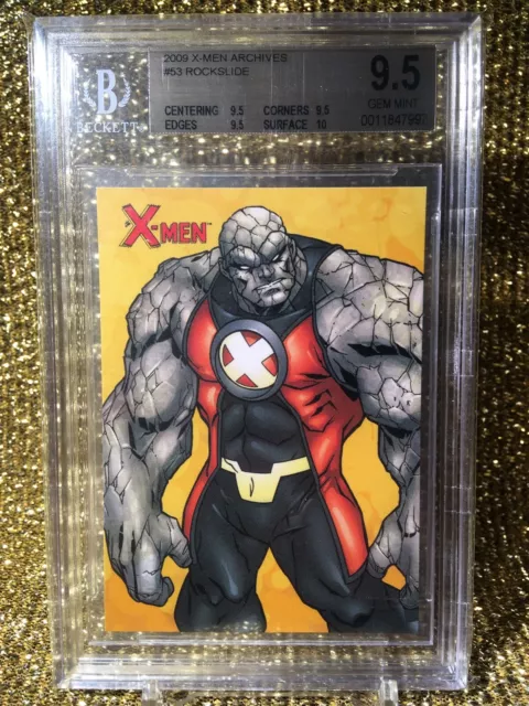 Rockslide 2009 X-MEN Archives Marvel #53 BGS 9.5 Gem Mint