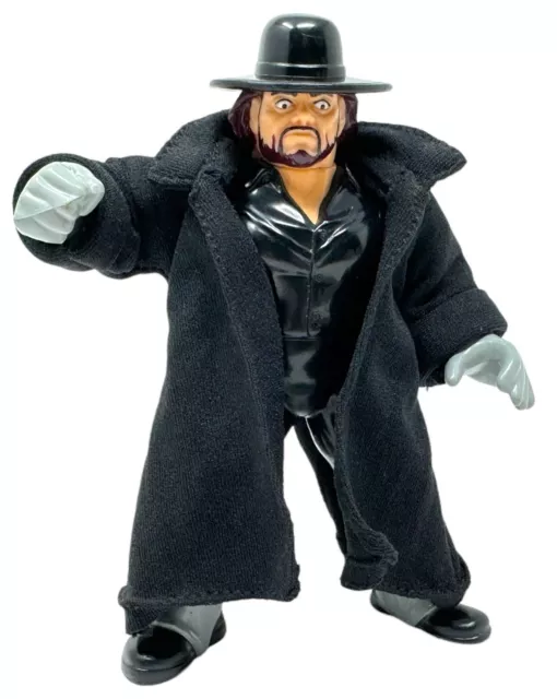 UNDERTAKER mit Mantel -1993 Serie 8 near Mint HASBRO WWF WWE INKgrafiX TOYS A252