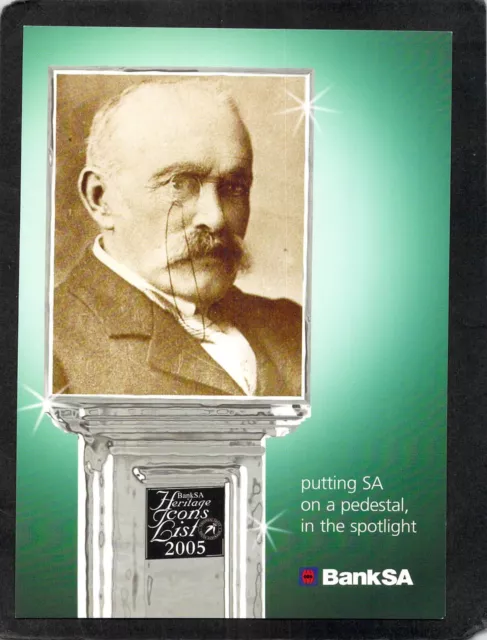 S0292 Australia 2005 BankSA Heritage Icon Secret Ballot postcard