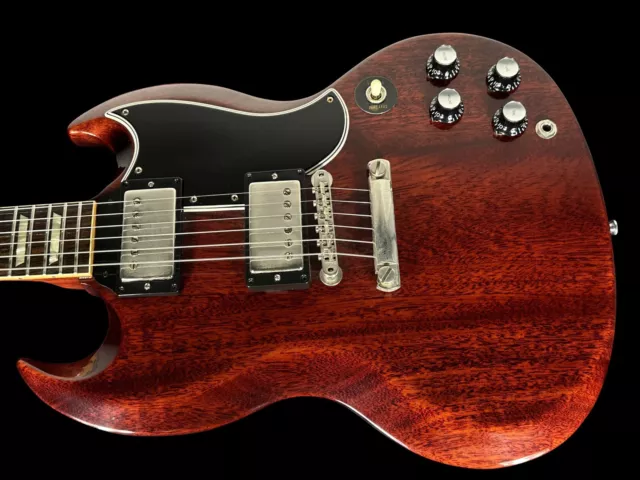 2021 Gibson Sg 1961 Histórico Custom Tienda ’61 Les Paul Reedición Vos ~ Cereza 2
