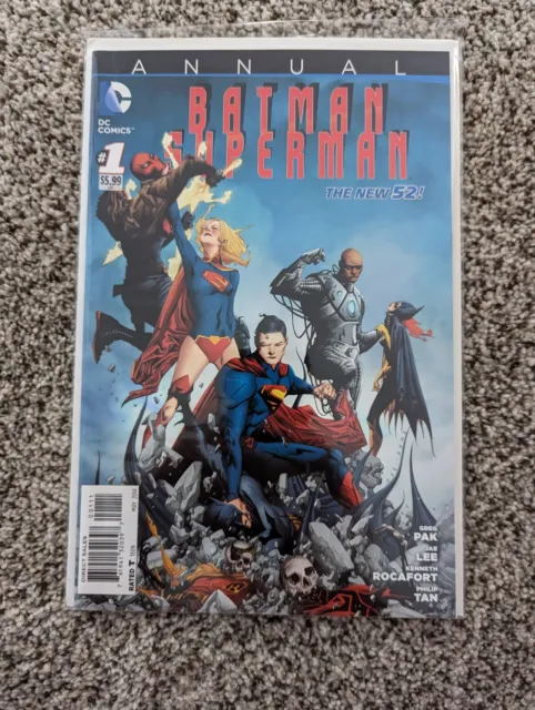 Batman Superman New 52 Annual #1 (2014) DC Comics NM