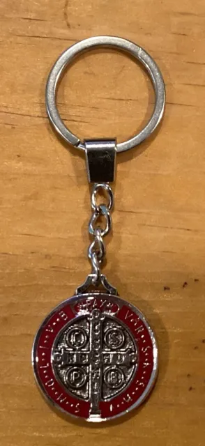 llavero De San Benito Abad, St Benedicth Keychain