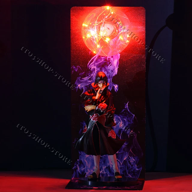 AKATSUKI ITACHI UCHIHA Sharingan Naruto Anime Statue Figures Toys DIY