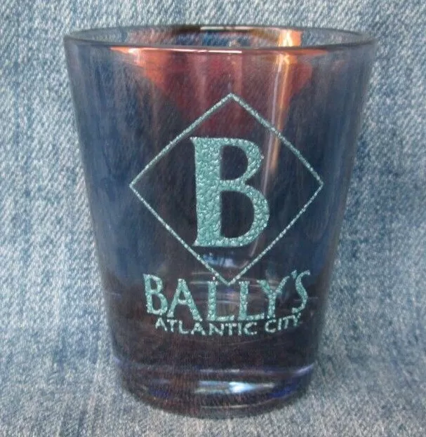 BALLY'S CASINO ALANTIC CITY NEW JERSEY Souvenir Shot Glass SFM-3