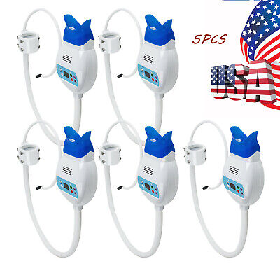 ¡5 unidades! Lámpara blanqueadora dental blanqueadora 8 LED acelerador de luz fría EE. UU.