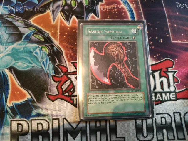 YU-GI-OH! AXE OF Despair MISPRINT as "Sasuke Samurai" | Very Rare-  DB1-EN002 42.25 - PicClick UK