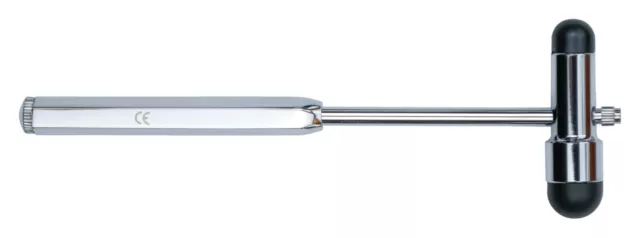 Reflexhammer nach Buck mit Nadel und Pinsel Neurologie Hammer 18cm / 90 gramm