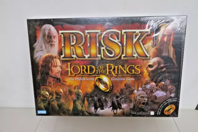 NEW Risk The Lord of The Rings Trilogy Edition 2002 - Factory Sealed w/RING!