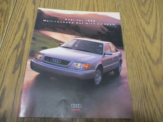 1996 Audi Dealer Pamphlet Brochure Cabriolet Wagon A4 A6  Quattro