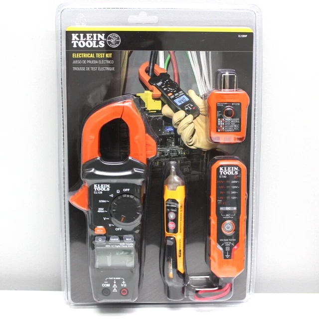 Klein CL120VP Clamp Meter Electrical Test Kit. BRAND NEW