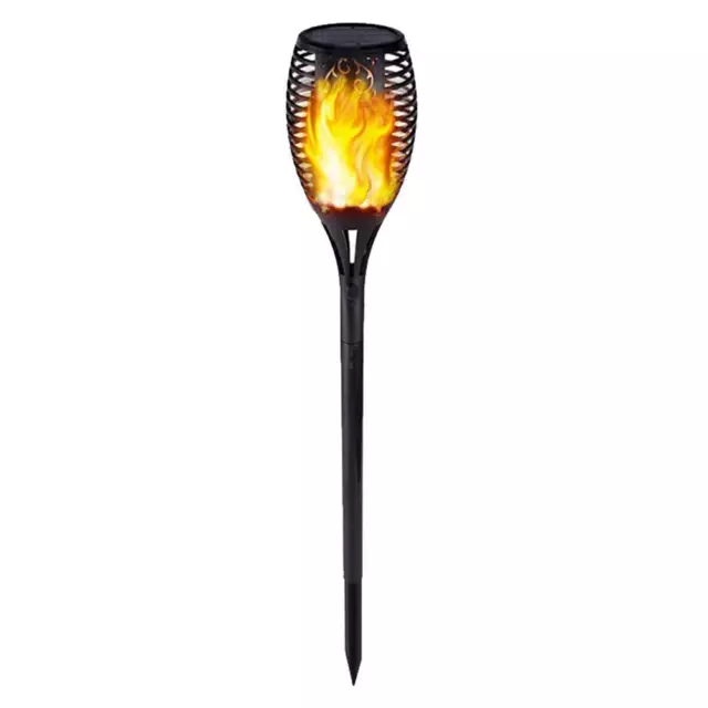 fr Lampe à flamme solaire d'extérieur, 3 pièces, lampe torche LED étanche pour j