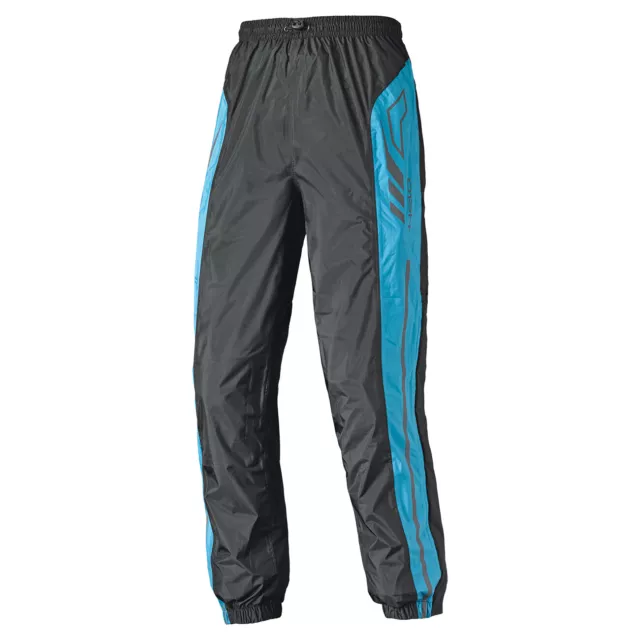 Held Vapour Regenhose Gr. S - Schwarz Blau, Motorrad Regen Hose