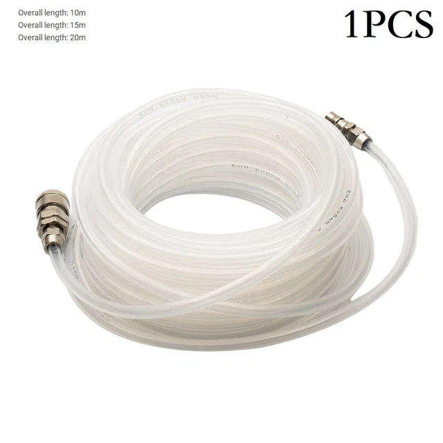 Regolatore Di Flusso Per Tubo 8 Mm (D.I. 7-8 Mm) | 2 Pezzi | Valvola Di Chiusura In Plastica Resistente | Rubinetto Per Acquario/Irrigazione
