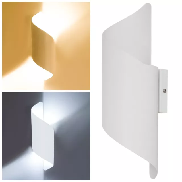 plafoniera LED da interno doppia luce IP20 a parete muro 20W lampada applique