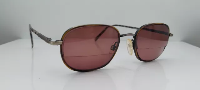 Vintage Hudson DG-85 Brown Oval USA Sunglasses FRAMES ONLY