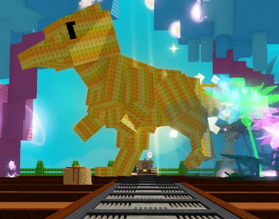 SEMI-GODLY TITANIC GOLDEN RAPTOR 85.6kg when maxed / GROW A GARDEN ...