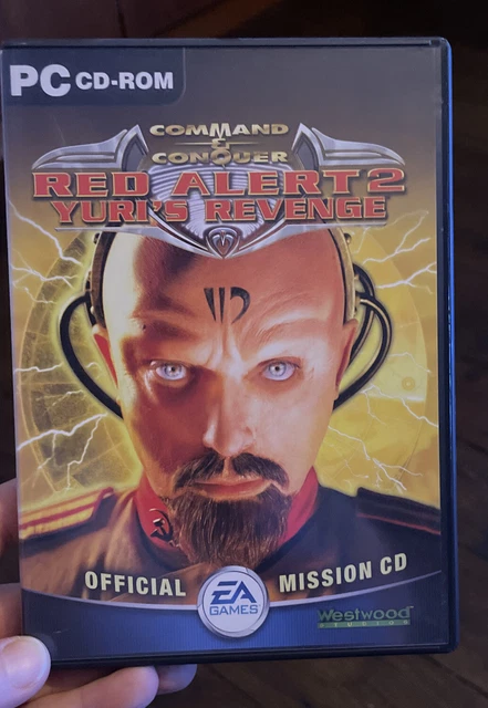 COMMAND AND Conquer Red Alert 2 Yuri s Revenge Expansion Pack Pc Cd 