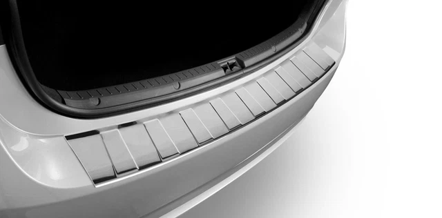 Protection Seuil Arrière Inox 'Ribs' Pour Citroën C4 Picasso 2013- & C4 Spacetourer 2018 – Look Sportif & Anti-Rayures