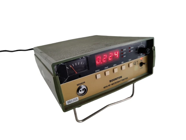 Boonton 4210 RF Microwattmeter 200 kHz to 18 GHz Maintenance Equipment Unit