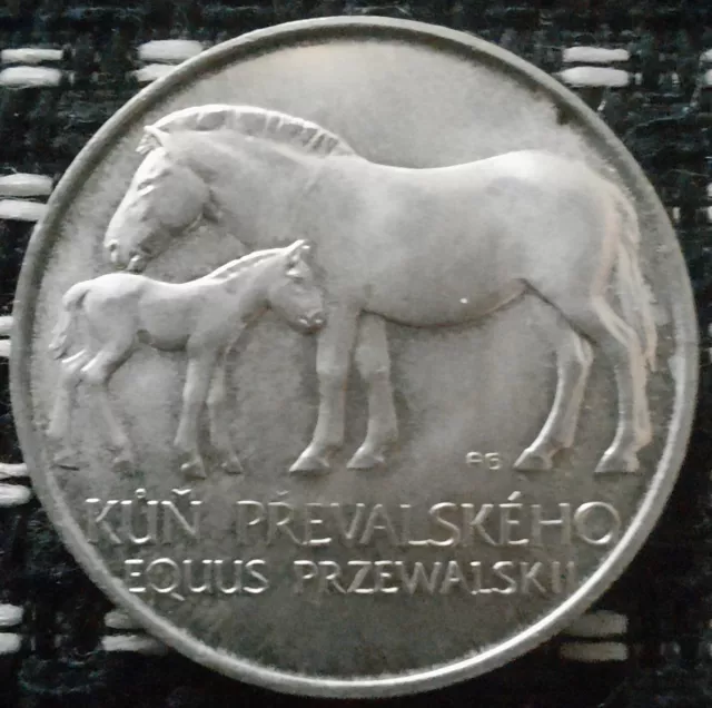 50 Kronen (S) 1987 Przewalski-Pferd