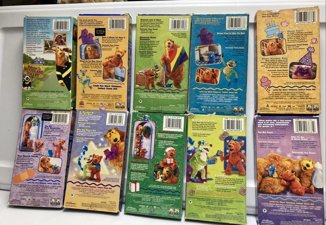 BEAR IN THE Big Blue House VHS Lot 10 Jim Henson So Many Great Titles ...