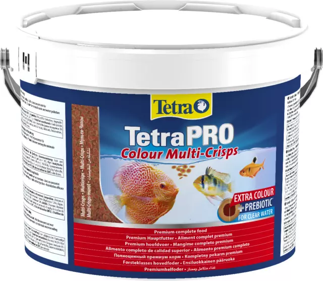 TetraPro Colour 10 L Multi Crisp Tetra Pro  MHD 11/2026