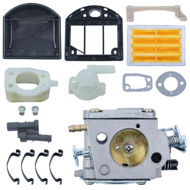 PEGGYLIN Carburatore Adatto For Motosega Husqvarna 268 272 272XP 61 266 503280316 503901401 Con Kit Bobina Di Accensione Filtro Aria Carburante - Foto 11