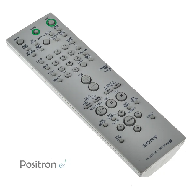 Télécommande Sony RM-L310 Originale – Pour Systèmes Audio HiFi HSTD20 Et D40